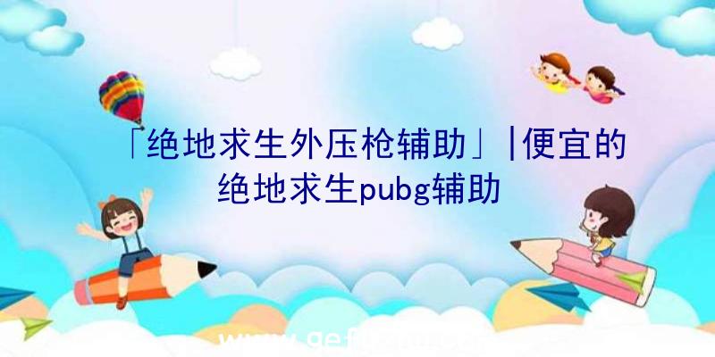 「绝地求生外压枪辅助」|便宜的绝地求生pubg辅助